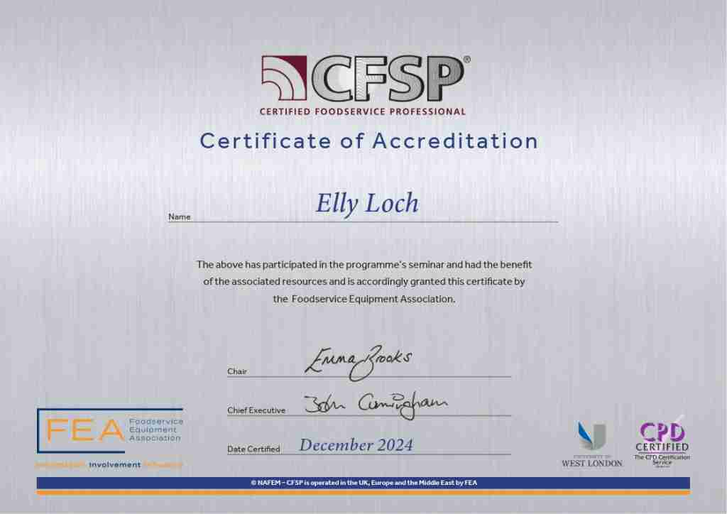 Elly Loch award