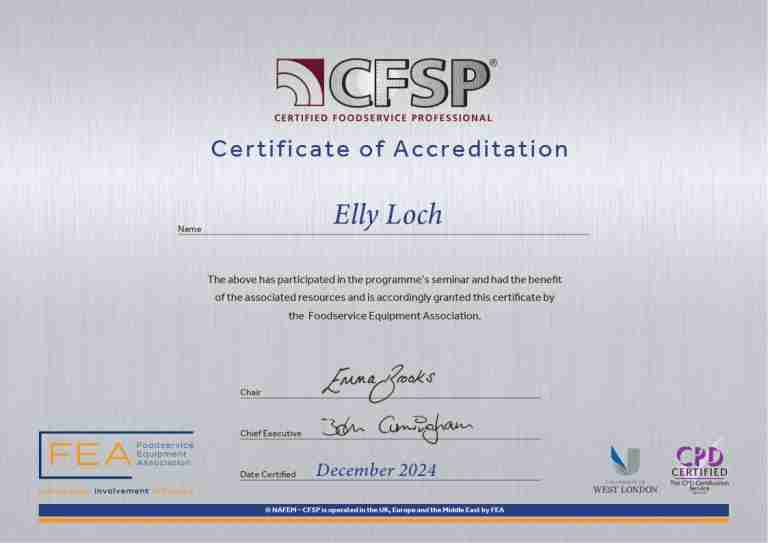 Elly Loch award