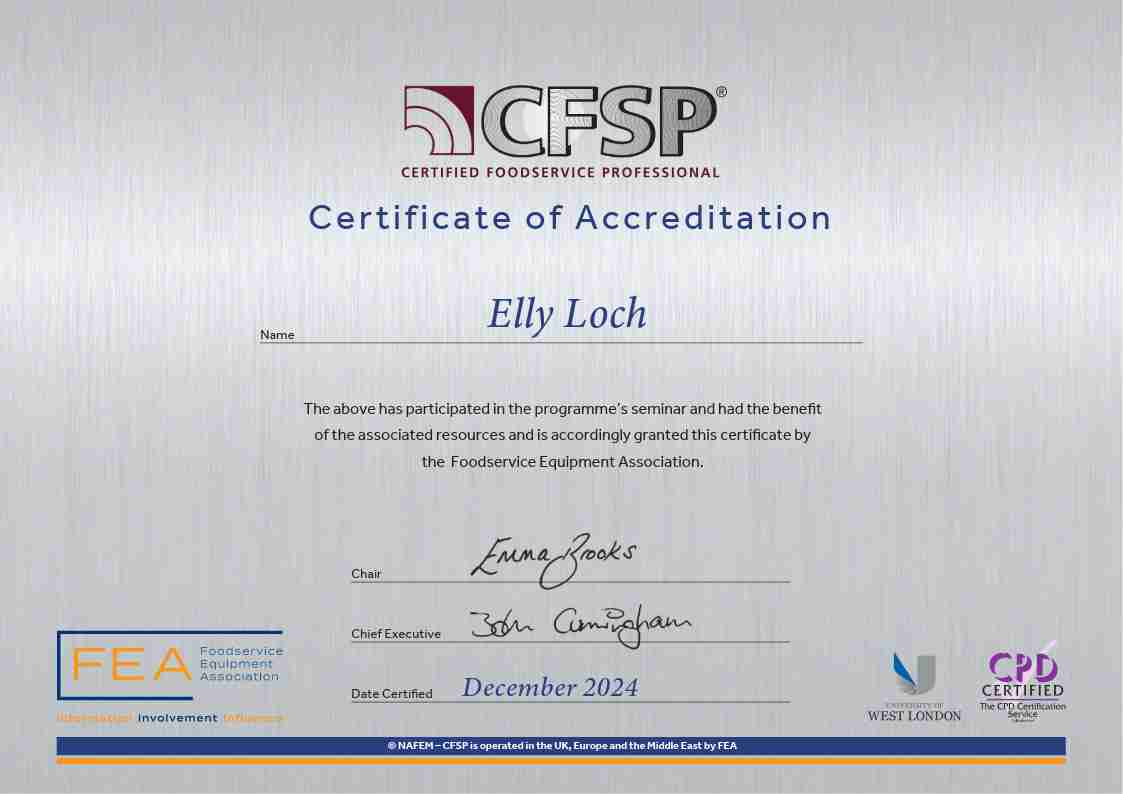 Elly Loch award