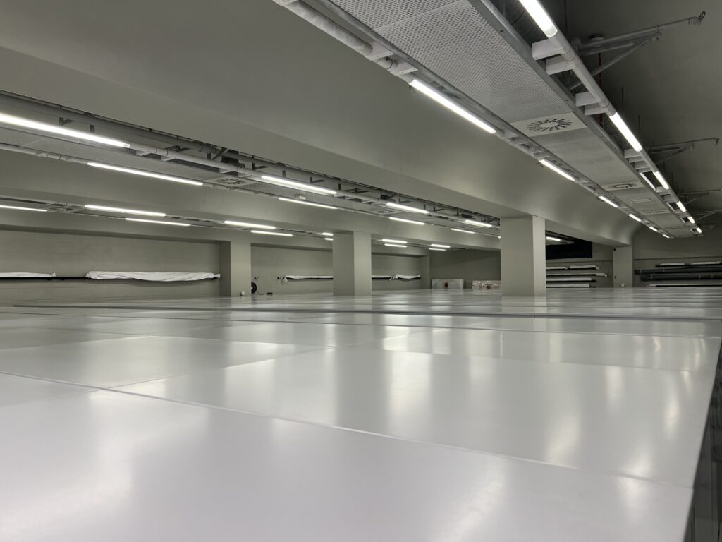 National Records of Scotland LED light project
